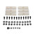 Roof Rack Removal Delete Kit Cover Clips 7559635020A0 x 6 9011908C47 x12 Fit for Toyota FJ Land Cruiser Roof Rack Kit Replac 2007-2014