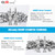 JRready 093 062 Pins Connector Kit Wire Pin Connectors Male Female Contacts 1190 1580 Series 14-20AWG 18-24AWG Crimp Terminals Pins Sockets for Molex Connectors 3.68mm 5.03mm Pitch 120 Pairs ST6526
