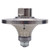MOSTARTOOLS B25 1 Inch Demi Bullnose Half Bullnose Coarse Vacuum Brazed Diamond Hand Profiler Router Bit Profile Wheel with 5/8-11 in Thread for Granite,Marble,Tile,Travertine,Concrete Countertop
