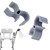 2pcs Shower Head Holder for Shower Chair, Bath Seat Attachment