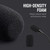 5 Pcs Black Replacement Microphone Sponge Wind Shield Windscreen Foam Cover for Microphone Windscreen for Shure CVG18-B/C Gooseneck Condenser Accessories