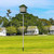 Tandefio 15 ft Telescoping Purple Martin House Pole with Ground Socket Heavy Duty 3-Section Telescoping Pole Purple Martin Bird House Heavy Duty Accessories(1 Pcs)