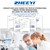 ZHEEYI Positioning Bed Pad with Reinforced Handles 43" x 36" Patient Transfer Sheet Aid Assistant for Body Lifting, Turning, Repositioning, for Elderly, Incontinence, Caregiver, Blue Gray