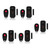 NineLeaf Pool Alarms for Doors and Windows, Pool Window Alarms, Door Alarms for Kids Safety 4-Level Volume Waterproof,108dB Loud Door Alarm for Pool, Windows, Garages, Apartment, and Home Safety, 5Pcs