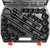 Bzsunway 27 PCS Master Impact Socket Set 3/4-Inch-Drive Jumbo Impact Socket Set,Standard SAE (7/8" to 2") and Metric (22 to 50 mm) Size Socket Set with Extension