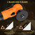AMTOVL Pneumatic Chamfering Tool, Mini Air Chamfer Tool W/ 10C & 10R Blades