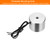 uxcell Round Solenoid Electromagnet DC 24V 180N 44LB/20Kg Electric Magnet Electric Lifting Magnet for Automation Equipment