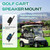 DRIVE UP Adjustable Speaker Mount for Golf Cart, Strap Holder for Bluetooth Wireless Speaker Fits for Yamaha, Club Car, EZGO Golf Carts and Electric Bike