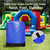 Heavy Duty Water-Resistant Large Inflatable Bounce House Storage Bag-Blue