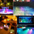 LOFTEK Submersible Pool Lights with Magnetic & Remote, Rechargeable LED Pool Light, Underwater Pool Light, 16 Color Changing Floating Pool Lights for Pool, Shower, Hottub, Pond, Bathroom (4 Pack)