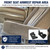 Front Seat Armrest Repair Plate Kit for Ford F-Series and Bronco