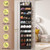 Mefirt XXL Clear Over the Door Shoe Organizer for Closet Fit 30 Pairs ﻿