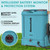 SEEUTEK Battery Powered Backpack Sprayer 4.2 Gallon,Electric Garden Sprayer