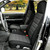 EDIETH Front 60/40 Split Bench Seat Covers for Chevy Colorado GMC Canyon 2004-2012 with Console Armrest Heavy Duty Breathable Design with Soft Foam Lining Auto Accessories Black