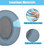 Akkiv Replacement earpads Compatible with Sony WH-H910N Headphones