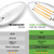 Eastiya Dusk to Dawn LED Light Bulbs Outdoor, 5W Equivalent 40W, 10 Pack