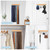 Tie Rack Belt Hanger Wall Mounted Tie Organizer Natural 1 Pack