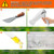 Qualirey 4 Pack Snake Glue Trap, Large Sticky Snake Glue Boards 8" X 14"