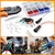 945Pcs Pin Connector Kit,Car Electrical Wire Connectors Terminal Pins,21Type Non-Insulated Plug 1/1.5/1.8/2.2/2.8/3.5mm,Large Quantity&Easy Store with Ratchet Crimping Tool 22-16 AWG