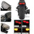 Black Motorcycle Tail Light Brake Turn Signal Light with Bracket