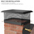 COZONY Chimney Cap 18x18 Square, Chimney Covers Outside Cap for Wood Stove Fireplaces