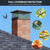 COZONY Chimney Cap 18x18 Square, Chimney Covers Outside Cap for Wood Stove Fireplaces