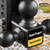 Adjustable Trailer Hitch Ball Mount with 6" Drop/Rise Fits 2" Receiver