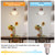HMYYJT Dimmable LED Candelabra Bulb 60W Equivalent E12 LED Bulb 2700K Soft Warm White, Chandelier Light Bulbs, 6W 650LM Flame Tip CA10 Candle Light Bulb 24-Pack
