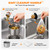 Deep Sink Strainer Basket 3 Inch – Fits Standard 3-1/2" Kitchen Drains – Stainless Steel Removable Strainer with 30 Disposable Mesh Bags – Makes Cleaning Food Debris Quick & Easy