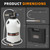 FOUR UNCLES 10L Pneumatic Transmission Fluid Pump with ATF Adapters