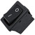 R19A Rocker Switch 250V AC 6A 2-Pin SPST ON-Off (3-Pack) Compatible with Select Appliances and Equipment, Non-Illuminated Panel-Mount ON-Off Control, R19A 6A 250V AC