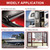 326A0004 Tonneau Cover Bulkhead Seal 3/5 in x 65 in, Truck Bed Cover Seal