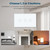 LOUYSGEN 1000W Light Switch No WiFi,White 3 Button