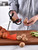 Kitchen Shears Come-Apart - Heavy Duty Culinary Scissors for Cutting Poultry, Fish, Meat, Food - Large Size (9.25”) - Ultra Sharp Blade - Black Handle