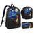 MJ Pop Legend Music 3pecs/set Backpack for Student Shoulder Bag Lunch bag Pencil Case