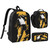 MJ Pop Legend Music 3pecs/set Backpack for Student Shoulder Bag Lunch bag Pencil Case