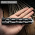 Practice Butterfly Knife Trainer Unsharpened Stainless Steel Dull Blade, ABS Handle & Lock Latch | EDC Flipping, Cosplay, Survival Training Tool, Black