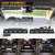 XRIDONSEN 2x 17 inch 40 LED Dash Strobe Lights Windshield Light Bar