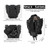 Double Handcuff Holster, Open Top Handcuff Case, Law Enforcement Cuff Pouch for Duty Belt/MOLLE Tactical Vest