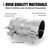 Peastorm 2.75 to 3 Inch Exhaust Adapter, 2.75" ID to 3" ID Exhaust Reducer Connector Pipe with Clamp