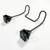 GODLIY Hard Hat Holder for Truck, Heavy-Duty Metal Car Headrest Hooks