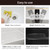 Black Tile Paint Tub and Tile Refinishing Spray Paint High Gloss Spray Paint Waterproof Black Bathtub Kit for Tiles Ceramic, Porcelain, Fiberglass, Bathroom Walls, Bathtubs Sinks Countertops, Toilets