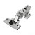 STIANC 20 Pcs Full Overlay Frameless Soft Close Cabinet Hinges,105° 3-Way