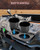 SAUTVS Dash Cup Holder for Honda Pioneer 1000 3p 5p 2016-2025, 1000-6 2023+