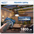 Depuley 42-Inch Outdoor Ceiling Fans: Walnut Waterproof Gazebo Fans with Lights Remote App Control - 3-Blade Plug-in Outdoor Hanging Fan for Patios Pergola Porch 6 Speed Reversible