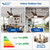 Depuley 42-Inch Outdoor Ceiling Fans: Walnut Waterproof Gazebo Fans with Lights Remote App Control - 3-Blade Plug-in Outdoor Hanging Fan for Patios Pergola Porch 6 Speed Reversible