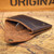 Genuine Leather Men's Wallet Card Holder Simple Mini Purse Crzay House Leather Perfect for Carrying Cash & Cards