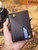 Genuine Leather Men's Wallet Card Holder Simple Mini Purse Crzay House Leather Perfect for Carrying Cash & Cards