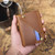 Genuine Leather Men's Wallet Card Holder Simple Mini Purse Crzay House Leather Perfect for Carrying Cash & Cards