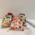 Cotton Linen Floral Storage Drawstring Bag Women Finishing Storage Pouch Cute Makeup Bag Christmas Gift Candy Jewelry Organizer